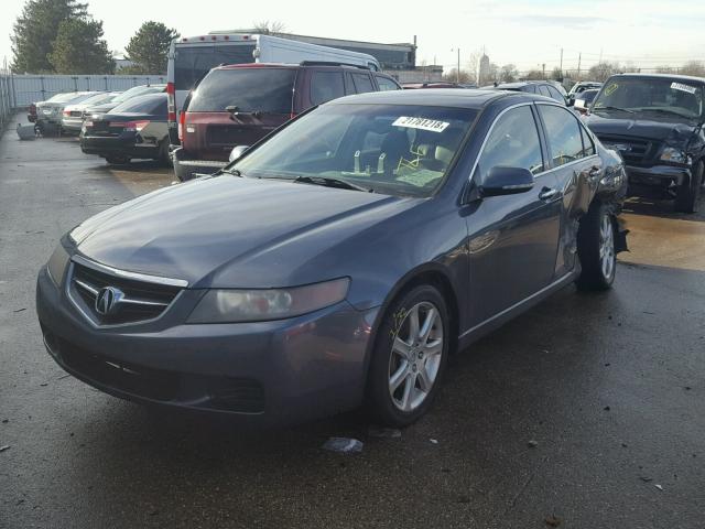 JH4CL958X5C018372 - 2005 ACURA TSX GRAY photo 2