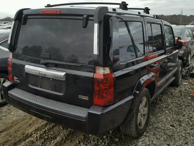 1J8HH58P57C531173 - 2007 JEEP COMMANDER შავი ფოტო 4