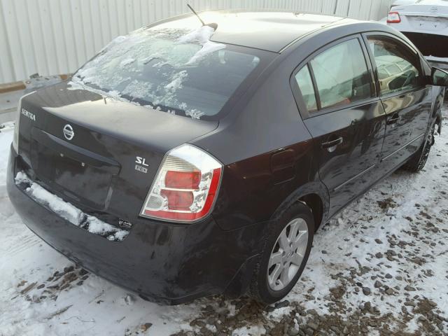 3N1AB61E29L652634 - 2009 NISSAN SENTRA 2.0 BLACK photo 4