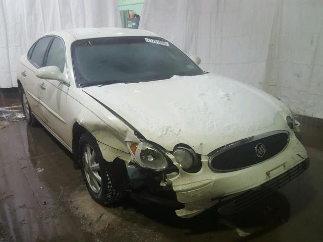 2G4WD532851262266 - 2005 BUICK LACROSSE C WHITE photo 1