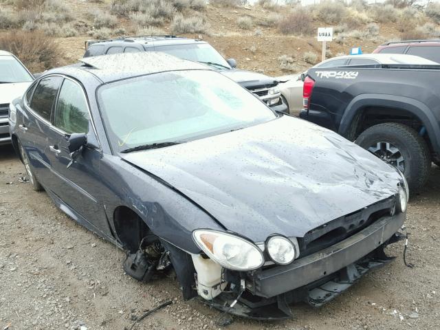 2G4WD582481282057 - 2008 BUICK LACROSSE C GRAY photo 1