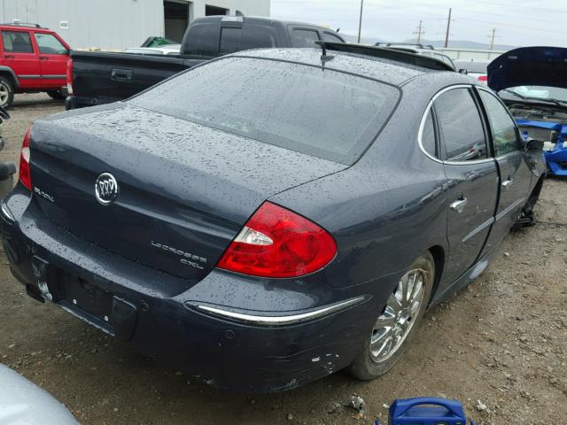 2G4WD582481282057 - 2008 BUICK LACROSSE C GRAY photo 4