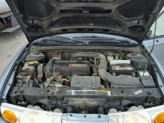 1G8ZJ52742Z105144 - 2002 SATURN SL2 SILVER photo 7