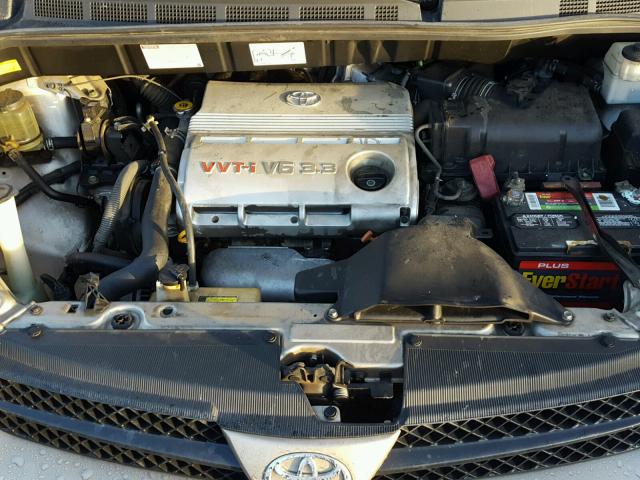 5TDZA22C74S186257 - 2004 TOYOTA SIENNA XLE GOLD photo 7