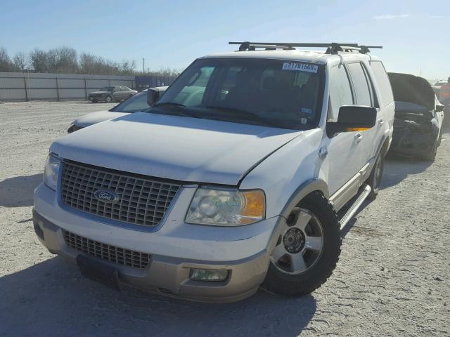 1FMFU17586LA58253 - 2006 FORD EXPEDITION WHITE photo 2