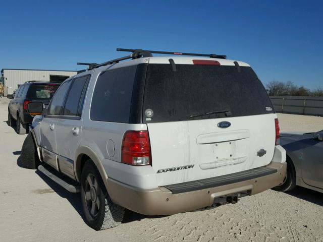 1FMFU17586LA58253 - 2006 FORD EXPEDITION WHITE photo 3