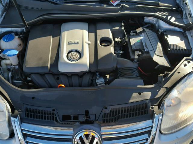 3VWRM71K58M107507 - 2008 VOLKSWAGEN JETTA SE SILVER photo 7