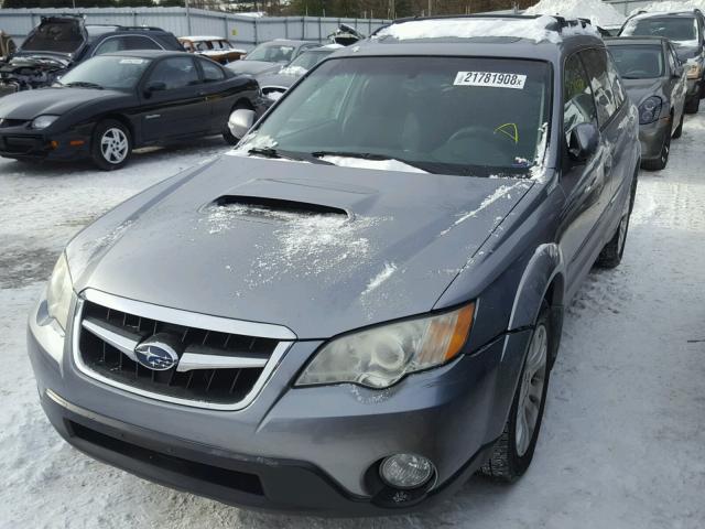 4S4BP63C094311538 - 2009 SUBARU OUTBACK 2. GRAY photo 2