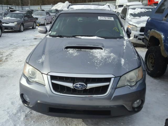 4S4BP63C094311538 - 2009 SUBARU OUTBACK 2. GRAY photo 9