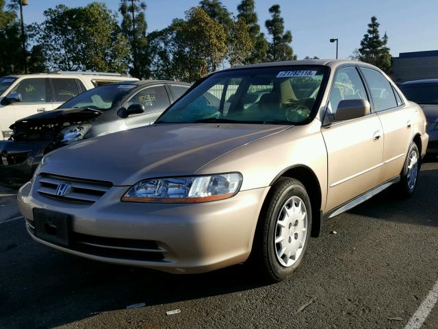 3HGCG66562G704556 - 2002 HONDA ACCORD LX GOLD photo 2