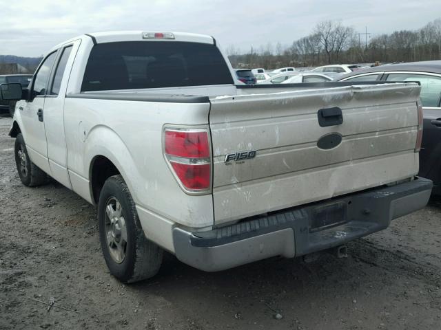 1FTFX1CF0BFB59080 - 2011 FORD F150 SUPER WHITE photo 3