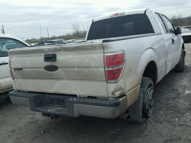 1FTFX1CF0BFB59080 - 2011 FORD F150 SUPER WHITE photo 4