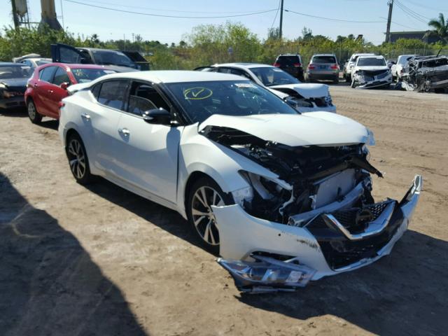 1N4AA6AP7HC430625 - 2017 NISSAN MAXIMA 3.5 WHITE photo 1