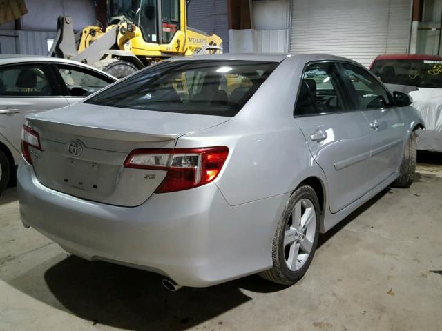 4T1BF1FK4EU323131 - 2014 TOYOTA CAMRY L SILVER photo 4