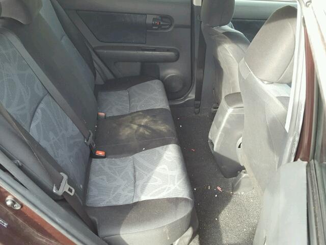 JTLZE4FEXC1143897 - 2012 TOYOTA SCION XB BURGUNDY photo 6