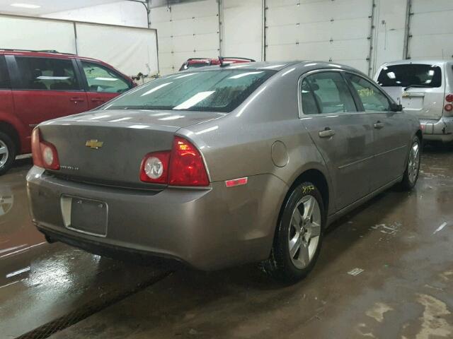 1G1ZC5EB2AF156683 - 2010 CHEVROLET MALIBU 1LT GREEN photo 4