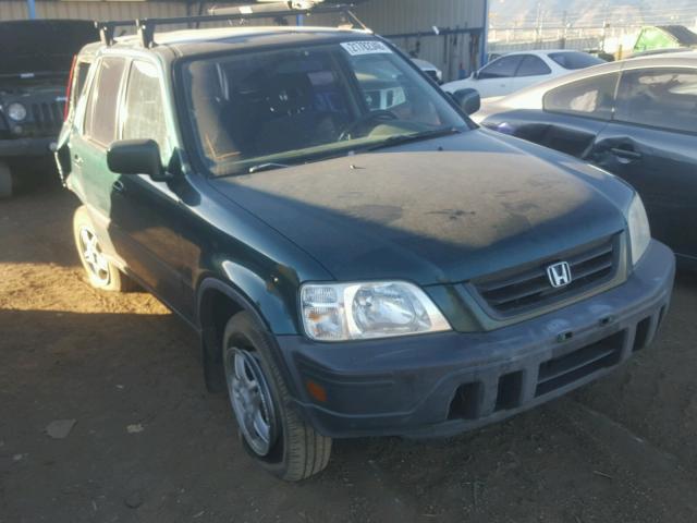 JHLRD18671C025491 - 2001 HONDA CR-V EX GREEN photo 1