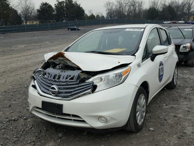 3N1CE2CP5FL378848 - 2015 NISSAN VERSA NOTE WHITE photo 2