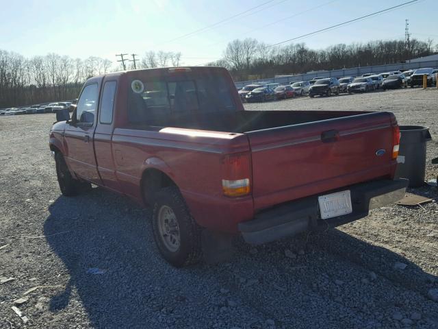 1FTCR14X4PTA36069 - 1993 FORD RANGER SUP RED photo 3