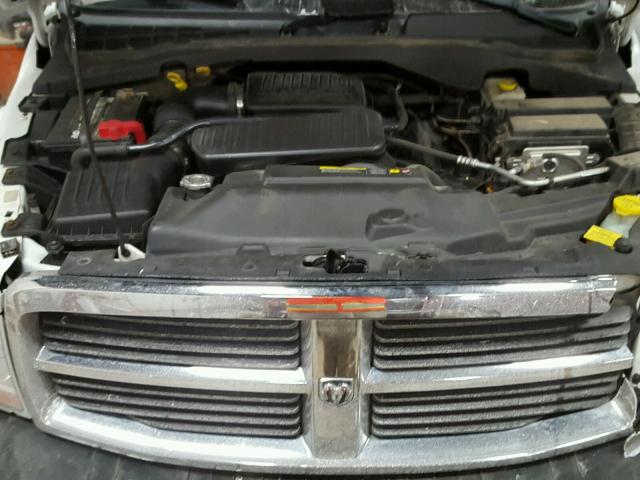 1D4HB48N04F188142 - 2004 DODGE DURANGO SL WHITE photo 7