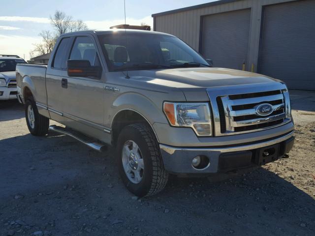 1FTFX1EV5AFA91250 - 2010 FORD F150 SUPER TAN photo 1