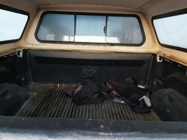 3D7KU28D83G859553 - 2003 DODGE RAM 2500 S BLACK photo 6