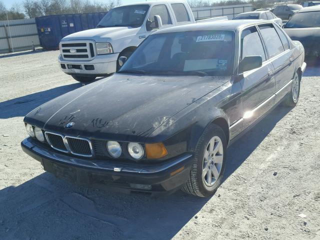 WBAGC8313J2765554 - 1988 BMW 750 IL BLACK photo 2
