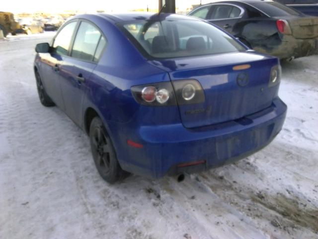 JM1BK32F271620259 - 2007 MAZDA 3 I BLUE photo 3