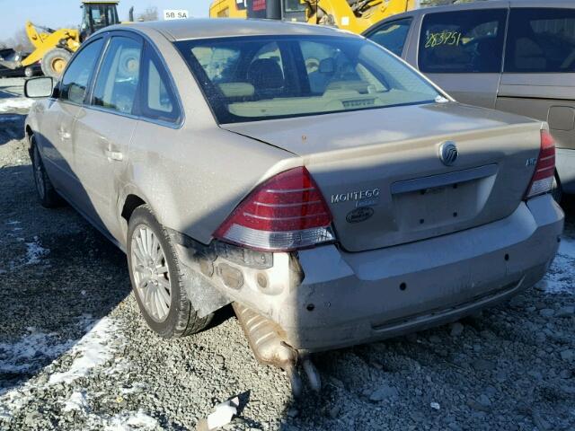 1MEFM43175G603499 - 2005 MERCURY MONTEGO PR 金色 照片 3