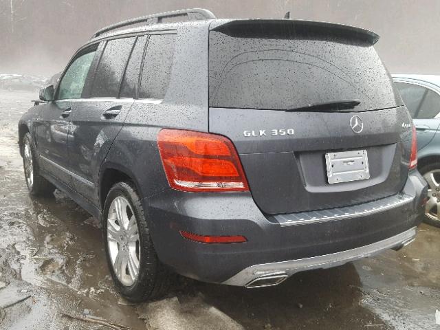 WDCGG8JB3DG138602 - 2013 MERCEDES-BENZ GLK 350 4M GRAY photo 3