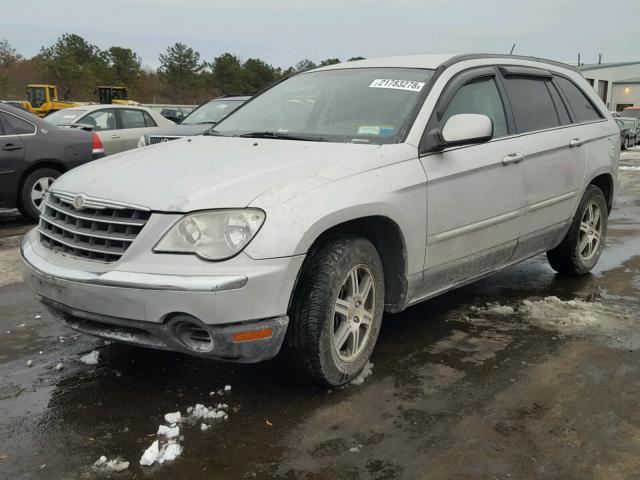 2A8GM68X67R338289 - 2007 CHRYSLER PACIFICA T SILVER photo 2