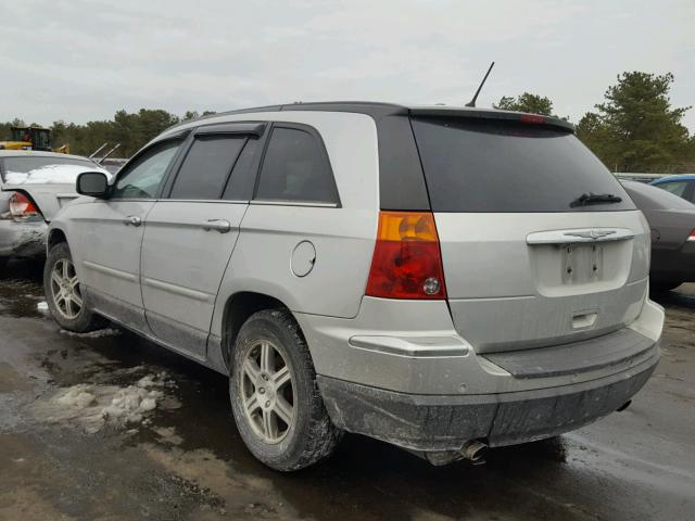 2A8GM68X67R338289 - 2007 CHRYSLER PACIFICA T SILVER photo 3