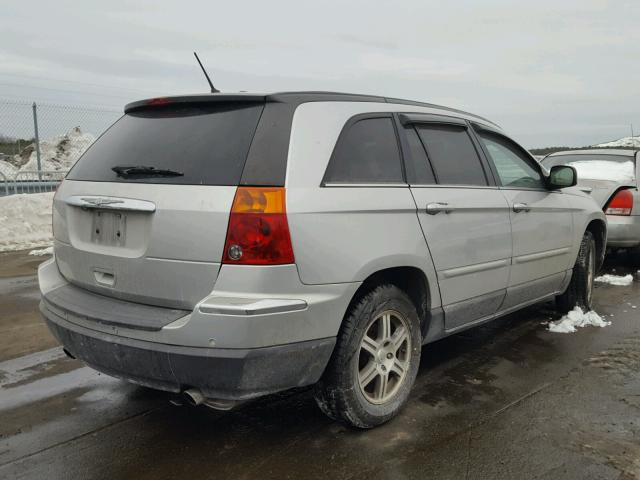 2A8GM68X67R338289 - 2007 CHRYSLER PACIFICA T SILVER photo 4