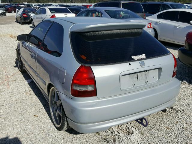 2HGEJ6342XH113752 - 1999 HONDA CIVIC DX SILVER photo 3