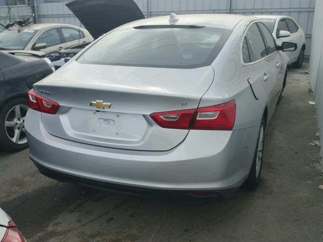 1G1ZE5ST5HF106250 - 2017 CHEVROLET MALIBU LT GRAY photo 4