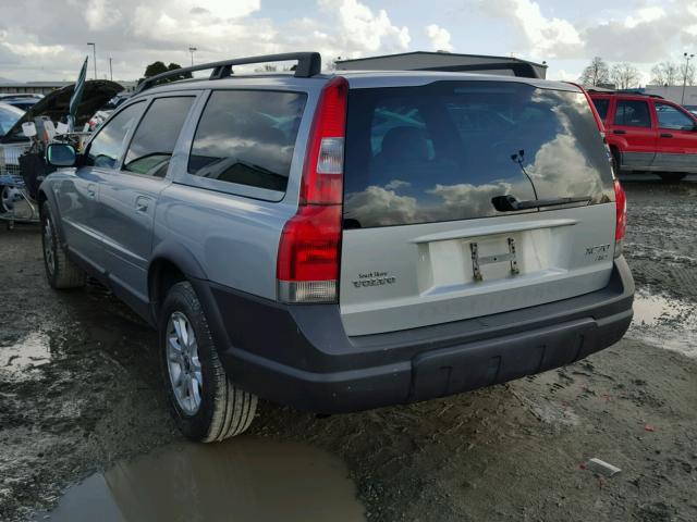 YV1SZ59H141126348 - 2004 VOLVO XC70 GRAY photo 3