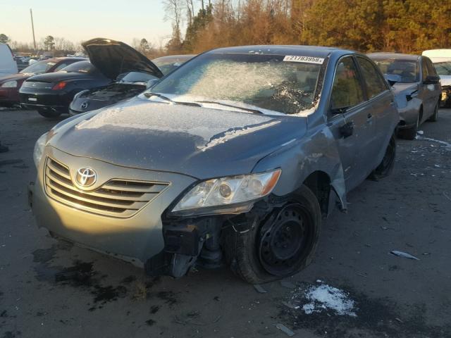 4T1BE46K59U847673 - 2009 TOYOTA CAMRY BASE GREEN photo 2