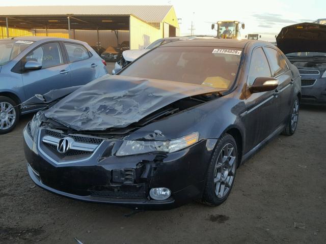 19UUA76537A004043 - 2007 ACURA TL TYPE S BLACK photo 2