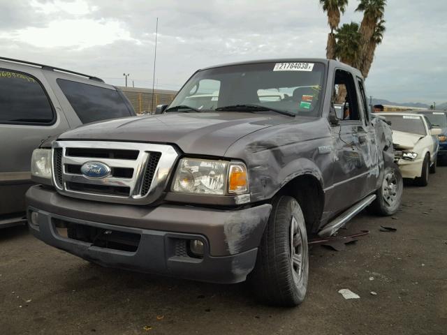 1FTYR44UX6PA90240 - 2006 FORD RANGER SUP GRAY photo 2