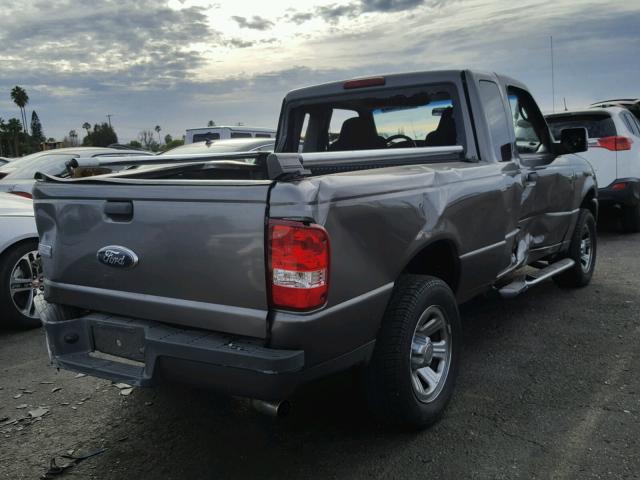 1FTYR44UX6PA90240 - 2006 FORD RANGER SUP GRAY photo 4