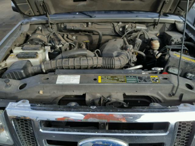 1FTYR44UX6PA90240 - 2006 FORD RANGER SUP GRAY photo 7