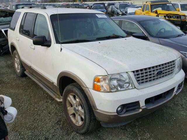 1FMDU74W13ZA23649 - 2003 FORD EXPLORER E WHITE photo 1