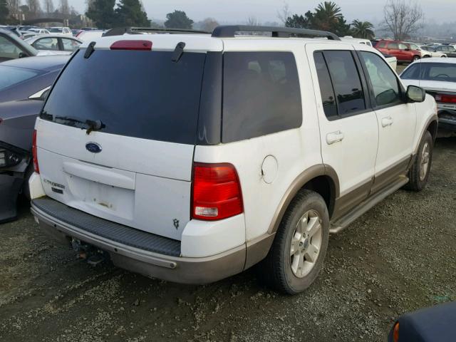 1FMDU74W13ZA23649 - 2003 FORD EXPLORER E WHITE photo 4