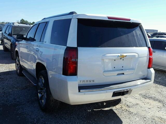 1GNSCCKC6FR268183 - 2015 CHEVROLET TAHOE C150 WHITE photo 3