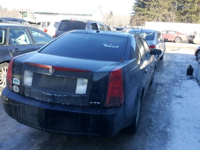 1G6DP577370133653 - 2007 CADILLAC CTS HI FEA BLACK photo 4