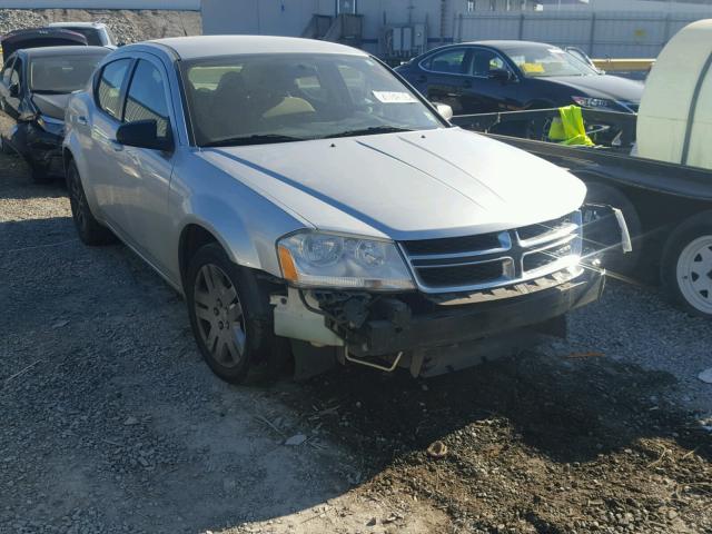1B3BD4FB1BN541577 - 2011 DODGE AVENGER EX SILVER photo 1