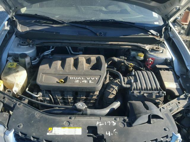 1B3BD4FB1BN541577 - 2011 DODGE AVENGER EX SILVER photo 7