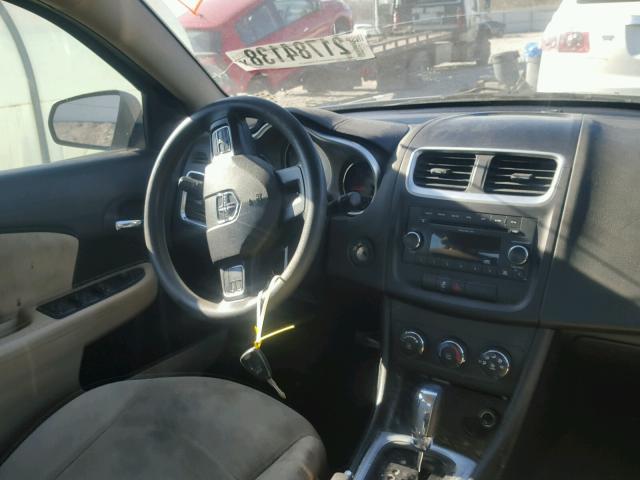 1B3BD4FB1BN541577 - 2011 DODGE AVENGER EX SILVER photo 9