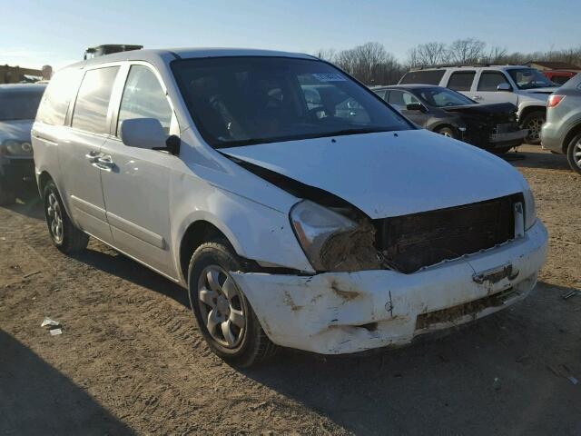 KNDMB233566028069 - 2006 KIA SEDONA EX WHITE photo 1