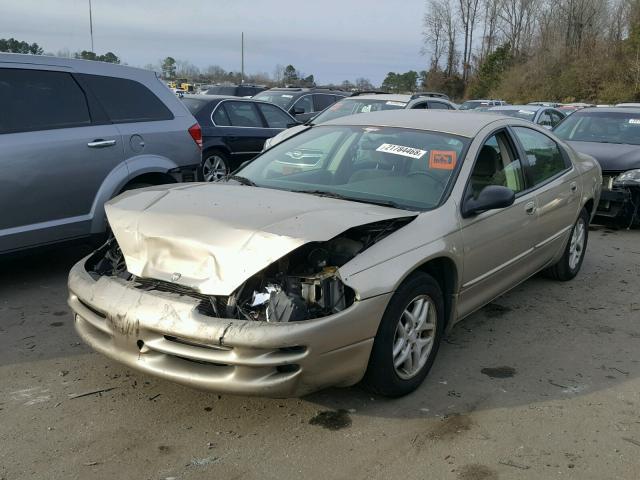 2B3HD46R32H310521 - 2002 DODGE INTREPID S TAN photo 2